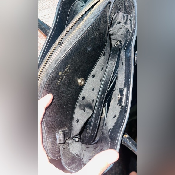 Kate Spade Black Medium Satchel K5102
saffiano leathe black (001) BLK - Picture 4 of 10